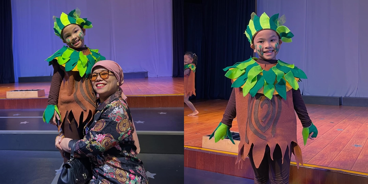 Becoming a Tree, 7 Portraits of Gala Sky's Performance at School for the First Time, Making Grandma and Grandpa Proud