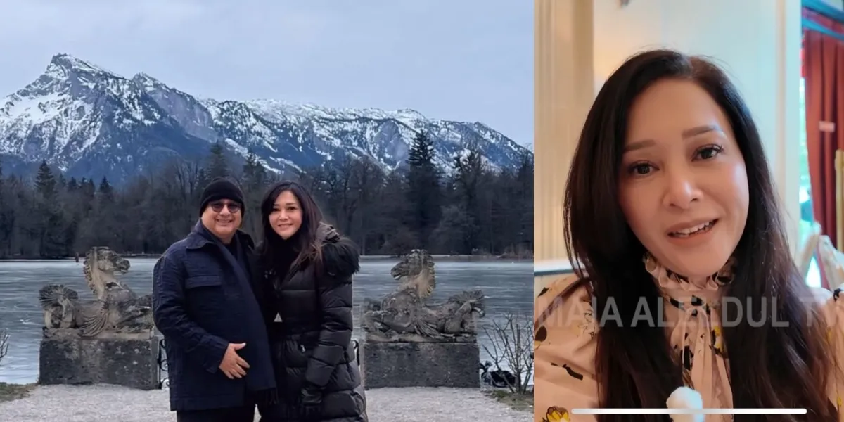 Strolling in Paris, Maia Estianty Received a Concert Ticket Gift from Irwan Mussry