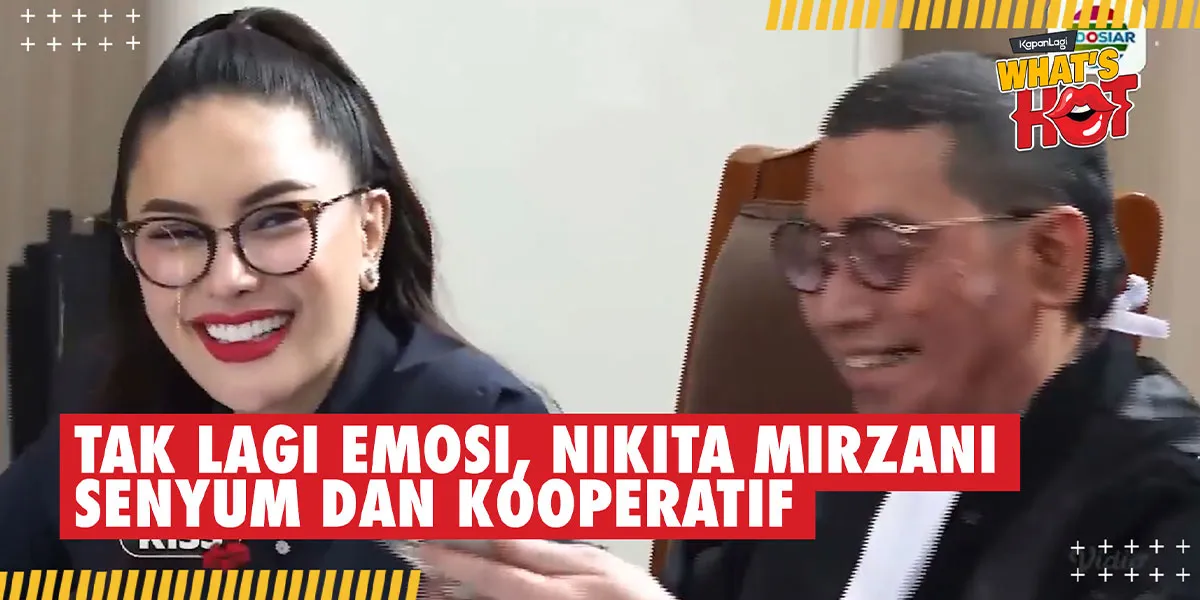 Attend the Trial Relaxed and Full of Smiles, Nikita Mirzani Confident to Win the Case?