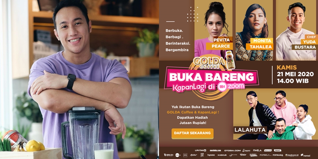 Don't Miss Golda Coffe KapanLagi Buka Bareng Edition 5, Chef Yuda Bustara Will Cook Live!