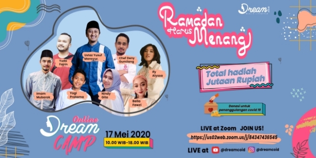 Don't Miss Out! Join Online Dream Camp 2020 and Win Millions of Rupiah in Prizes