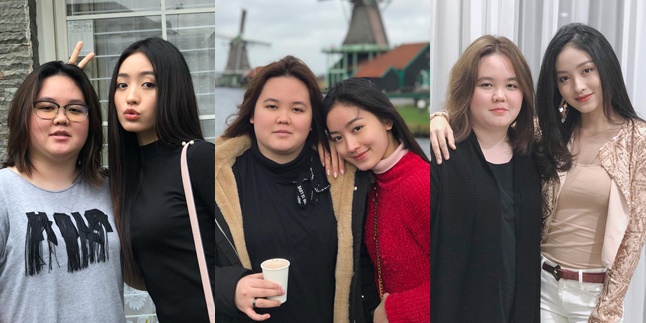 Rarely Seen, 9 Pictures of Natasha Wilona and Her Sister who Have Different Appearances but Compact