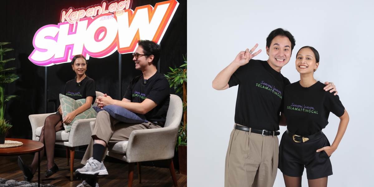 Jerome Kurnia and Lutesha Totality of Speaking in Korean in the Film 'SAMPAI JUMPA, SELAMAT TINGGAL'