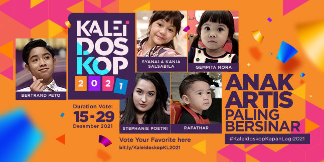 KALEIDOSCOPE 2021: 5 Most Shining Celebrity Children Throughout the Year, From Rafathar Malik Ahmad - Gempita Nora Marten