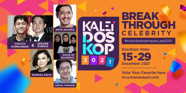 KALEIDOSCOPE 2021: These 5 Indonesian Celebrities Soared in 2021, Including Angga Yunanda and Arya Saloka 'Mas Al' - Vote for Your Idol in the 'Breakthrough Celebrity' Category