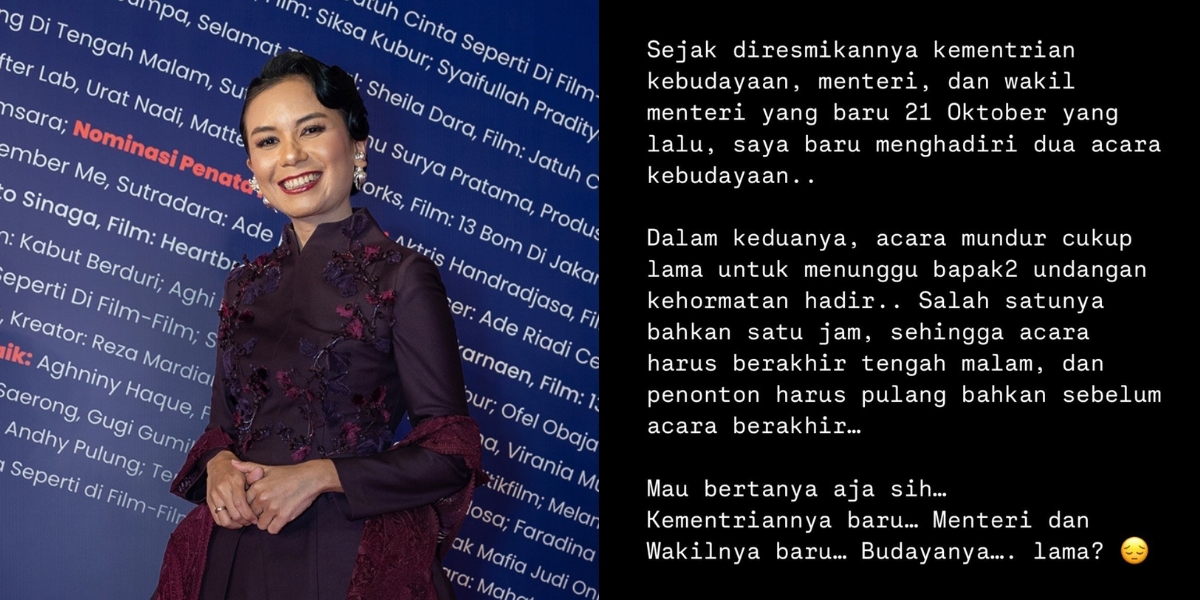 Kamila Andini Speaks Up Revealing the Reason for the Delay of FFI 2024, Due to Waiting for Late Ministers