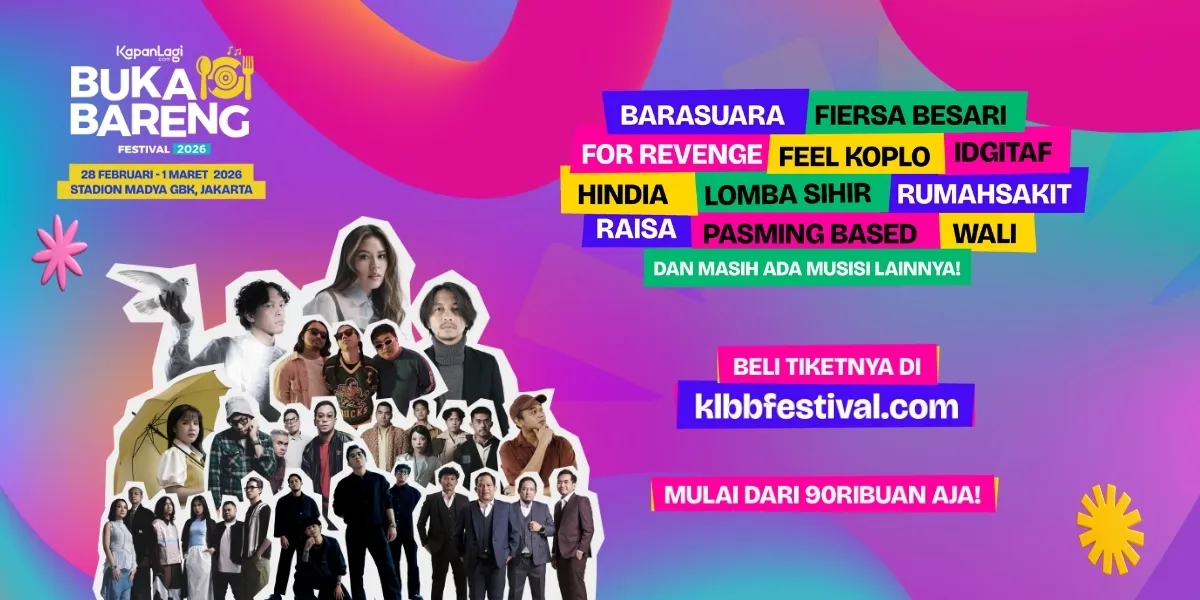 KapanLagi Buka Bareng Festival 2026 Prepares New Line Up Surprises, Secure Your Tickets Soon!