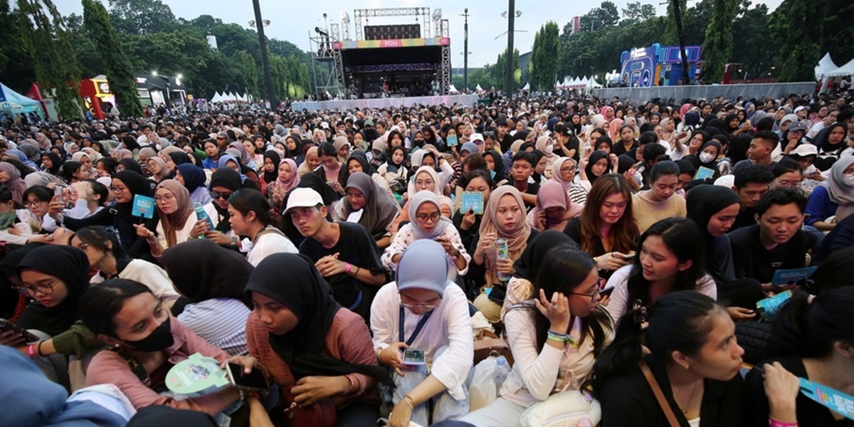 KapanLagi Buka Bareng Already Flooded with 10 Thousand People, Await Tulus Performance