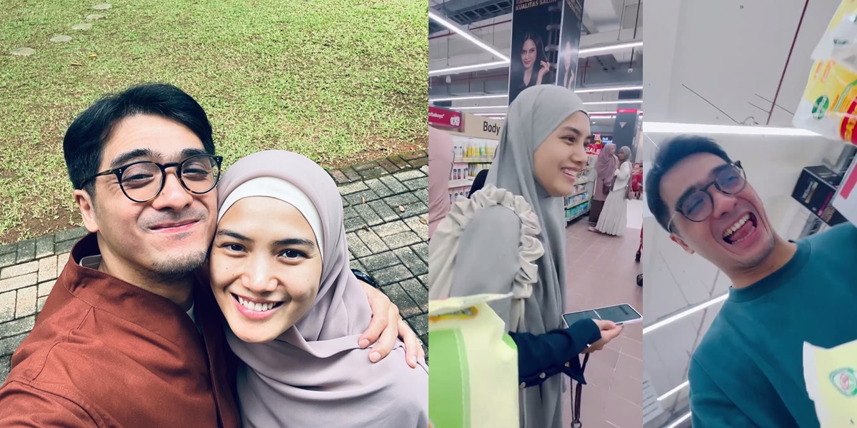 Ricky Harun's Mischief While Accompanying His Wife Shopping, Throws Out Dad Jokes