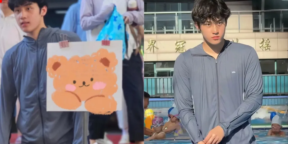 Too Handsome, This is the Viral Swimming Coach in China with a Charming Face