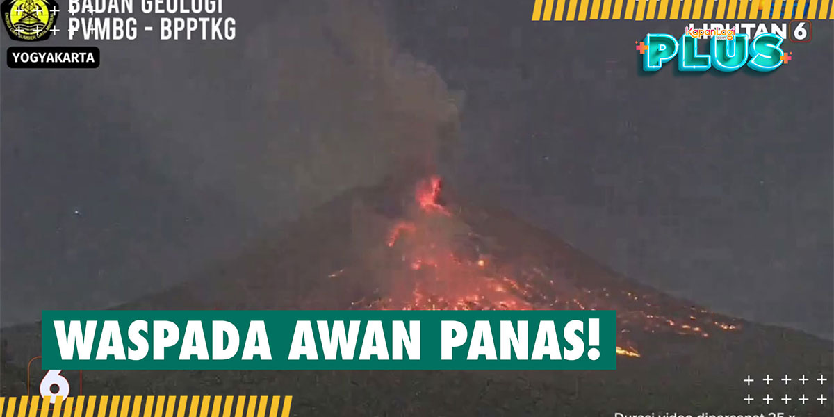 Emit Hot Lava up to 1.5 Km, Residents Around Mount Merapi Asked to Stay Away from the Hazardous Area