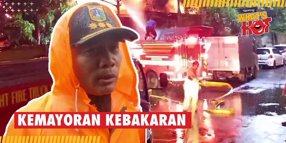 Kemayoran Engulfed by Fire, Approximately 543 Residents' Houses Destroyed by Flames