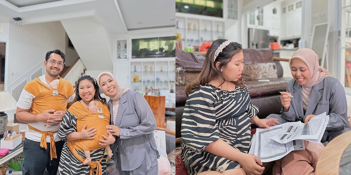 Kiky Saputri and Khairi Join Private Breastfeeding & Newborn Care Class, Learning to Be Good Parents