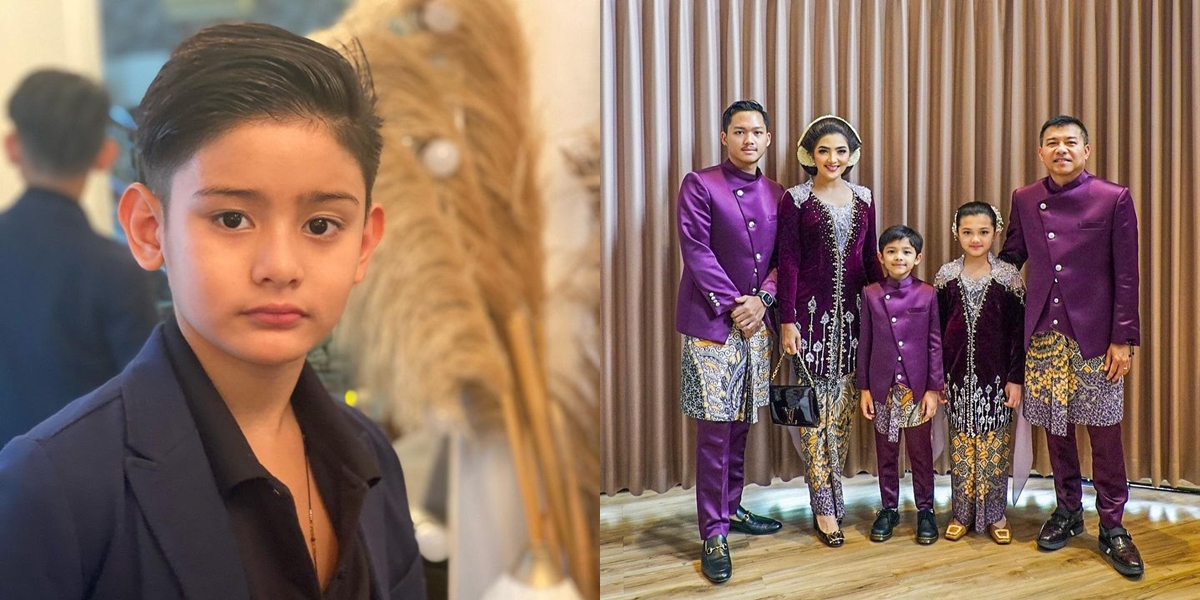 King Faaz Says Arsy Hermansyah Looks Beautiful in Traditional Dress at Mitoni Aurel Hermansyah Event, Wants to Get to Know Her When They're Older