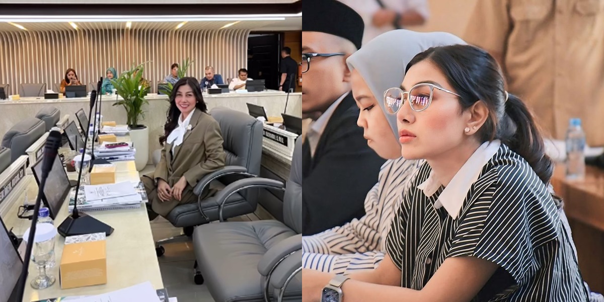 Now a Member of the West Java DPRD, Here are 7 Photos of Nisya Ahmad at Work Showing a Serious Expression - Wearing Formal Attire