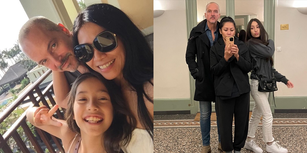 Now the Face of the Child is Not Covered, Here are 7 Pictures of Anggun C Sasmi's Beautiful Moments with Kirana over Time