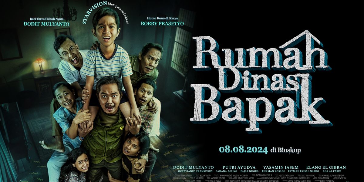 The True Story of Dodit Mulyanto Adapted to the Big Screen - Horror and Comedy Combined in the New Film 'RUMAH DINAS BAPAK', Check Out the Release Date Here!