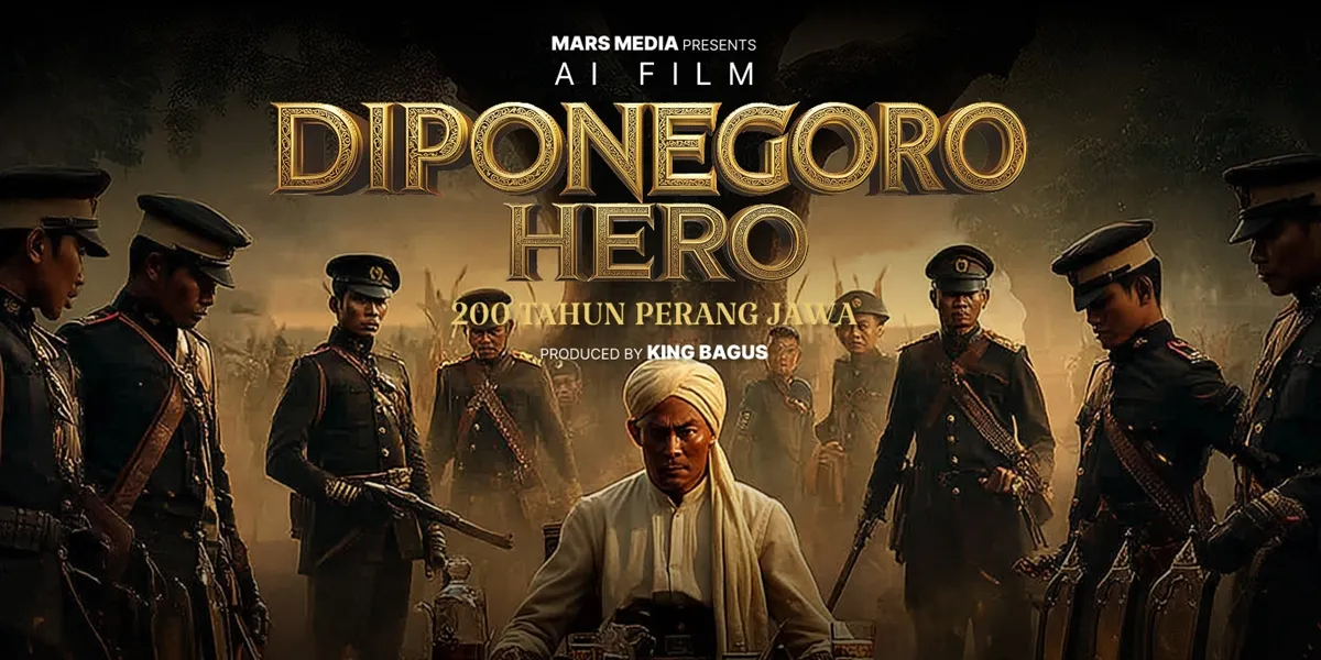 The Story of Prince Diponegoro Presented Through Indonesia's First AI Film, 'DIPONEGORO HERO'