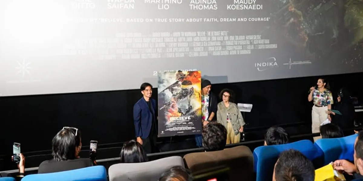 The Story of TNI Commander Agus Subiyanto Adapted to the Big Screen, 'BELIEVE' Presents a Drama Full of Wounds and Courage