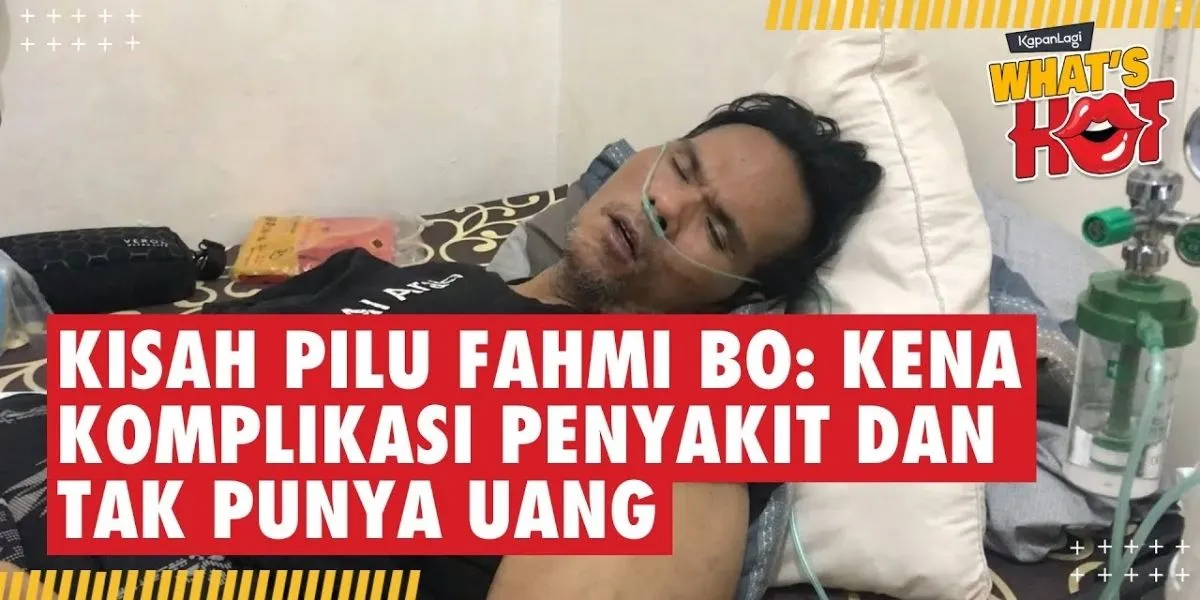 The Heartbreaking Story of Fahmi Bo: Suffering from Complications of Illness Until He Has No Money and Is Behind on BPJS Payments
