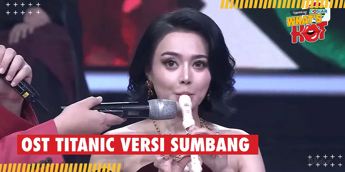 Hilarious, Not Only Skilled at Playing the Flute, Wika Salim Performs a Off-Key Version of the Titanic OST