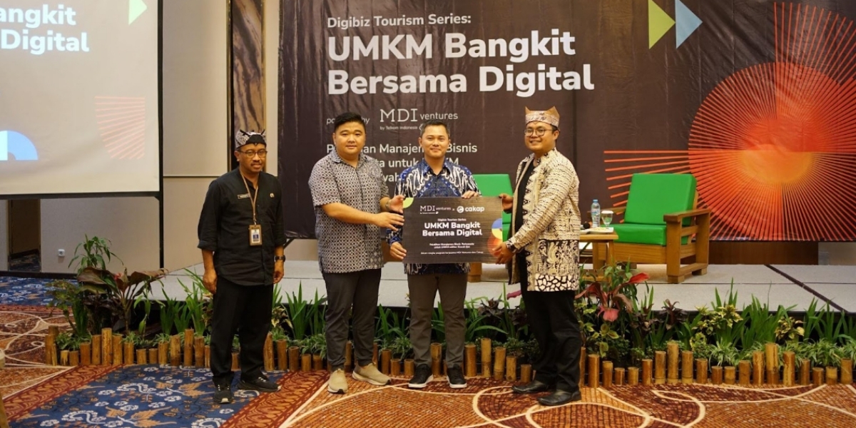 Collaboration of Cakap and MDI Ventures, Promoting Digitalization of MSMEs in Banyuwangi