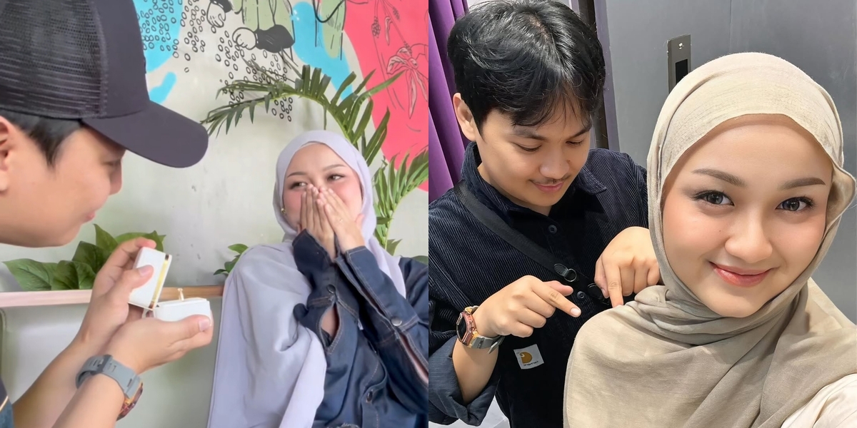 Comedian Fatih Andhika Proposes to His Girlfriend in a Unique Way, Roasted First Before Being Made Melting