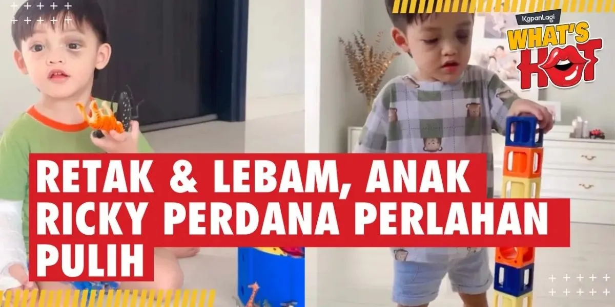 Current Condition of Ricky Perdana's Child After Falling from the 2nd Floor, Starting to Recover but Still Traumatized