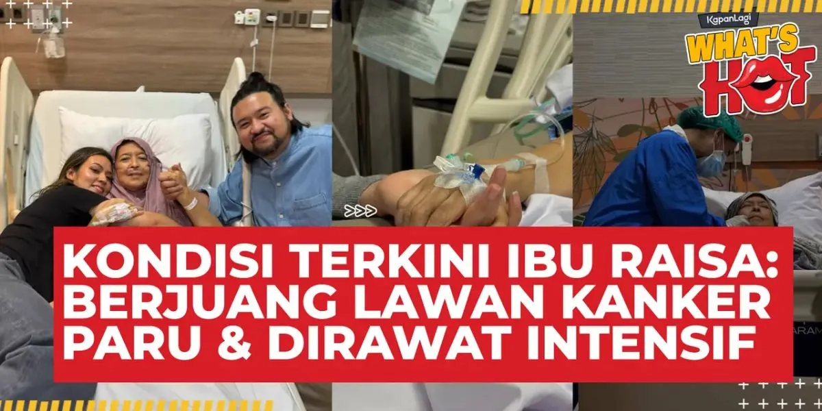 Current Condition of Raisa's Mother: Battling Lung Cancer, Undergoing Intensive Treatment
