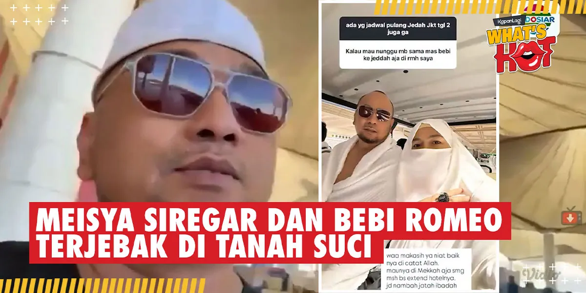 US-Iran Conflict Erupts, Bebi Romeo and Meisya Siregar Trapped in the Holy Land