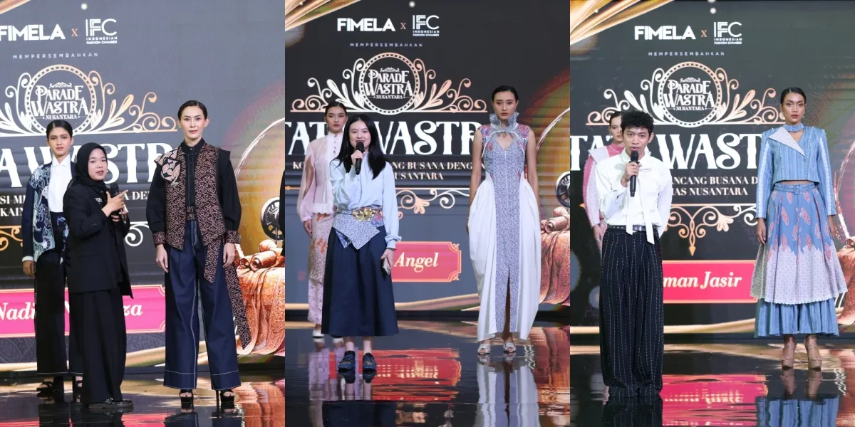 Finalist Creations of Tata Wastra 2025, Batik Mega Mendung - Kawung Becomes Elegant Daily Fashion