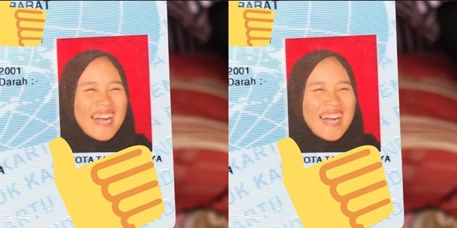 This Girl's ID Card Photo Goes Viral Because of Unusual Pose, Netizens: Laughing for a Lifetime