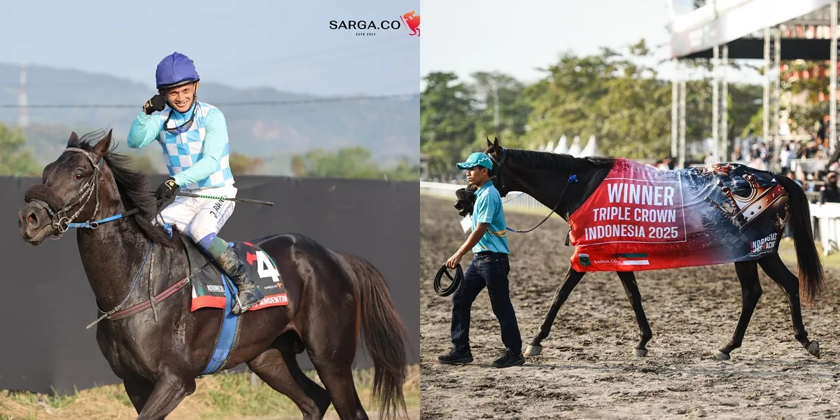 King Argentin the Horse Makes Us Proud, Wins Triple Crown Title at the IHR-Indonesia Derby 2025
