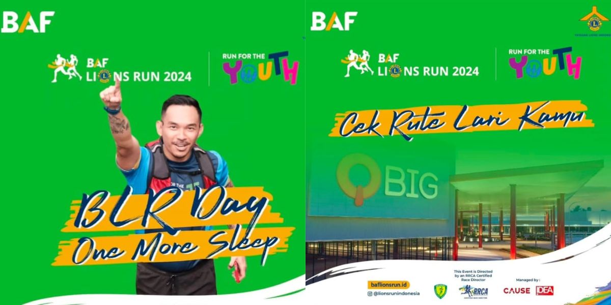 More than 4,500 Runners Celebrate BAF Lions Run 2024 'Run For The Youth'