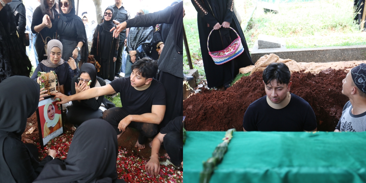 After the Departure of the Mother Forever, Sonny Septian Calls the Adhan at the Funeral