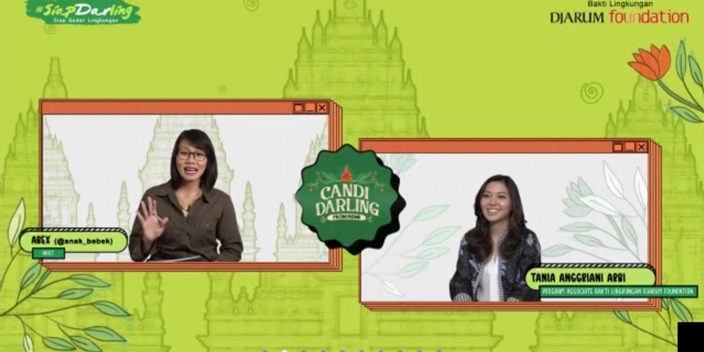 Preserve the Environment, Tania Anggraiani Arbi Invites Young Generation to Green the Temple from Home Through Online Activities