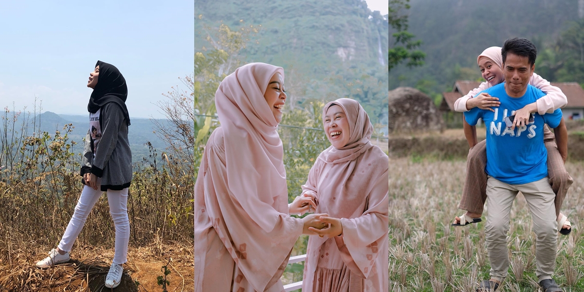 Lesti Kejora from Cianjur, Here are 8 Pictures of Her When She Returns to Her Hometown - The Scenery is Beautiful