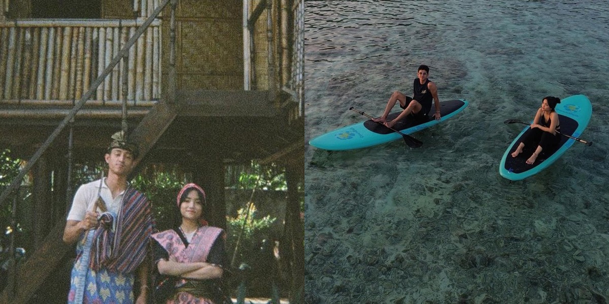 Vacation in Lombok, Here are the Photos of Fuji and Eldyn's Close Relationship that are Suspected to be Dating