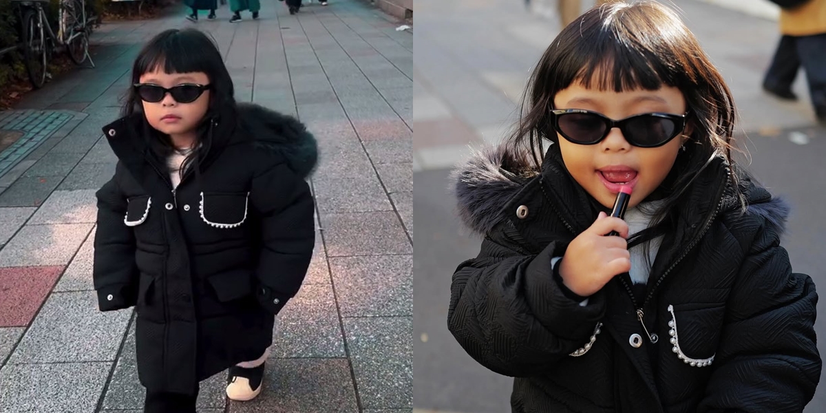 Vacation Abroad, Ameena's Stylish Look as Atta Halilintar and Aurel Hermansyah's Child - Asking for a Video as She Wants to Be a Model