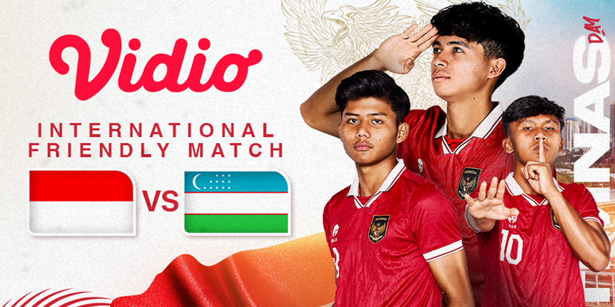 Live Streaming Link Indonesia U-20 vs Uzbekistan U-20 on Vidio Tonight