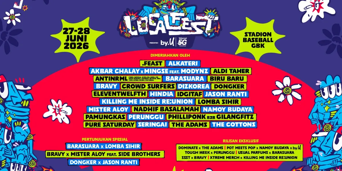  Localfest Jakarta 2026 di GBK: Jadwal, Lineup, dan Harga Tiketnya 