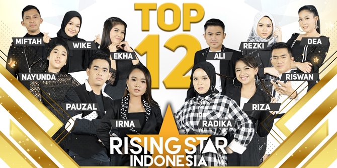 Qualified for the Superstage Top 12 of Rising Star Indonesia Dangdut (RSID), 12 Acts Ready to Compete to Win the Hearts of the Audience