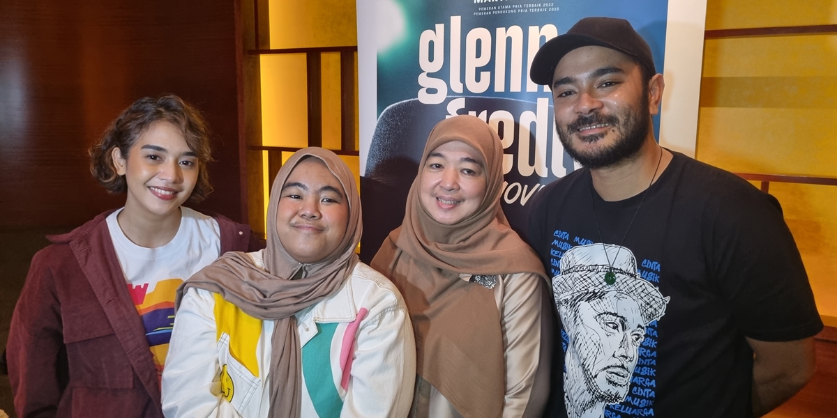 Main Film 'GLENN FREDLY THE MOVIE', Marthino Lio and Sahira Anjani Praised by the Adhiyaksa Dault Family