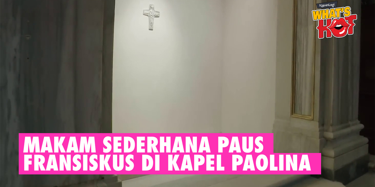 The Tomb of Pope Francis at the Basilica of Santa Maria Maggiore Revealed, Simple & All White