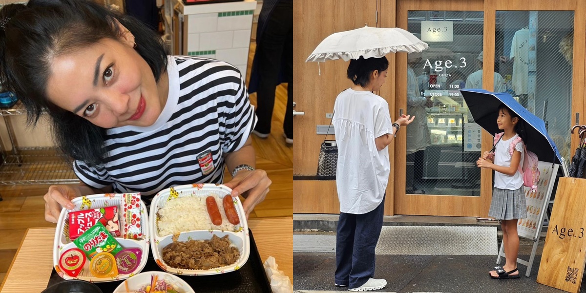 Keep Eating, This is a Portrait of Lulu Tobing Enjoying Culinary in Japan