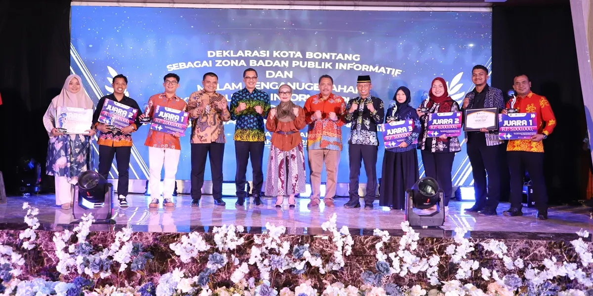 More Transparent! Bontang Officially Declares Informative Public Agency Zone in 2025