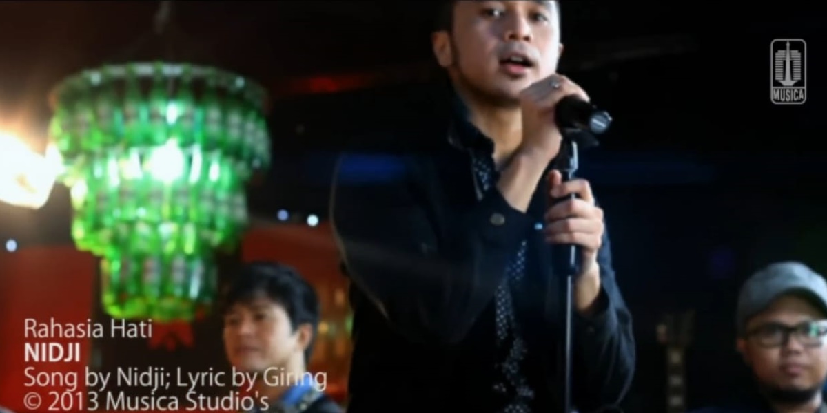 The Meaning of the Song Rahasia Hati - Nidji Full of Meaning about Hidden Love, Complete with Its Lyrics