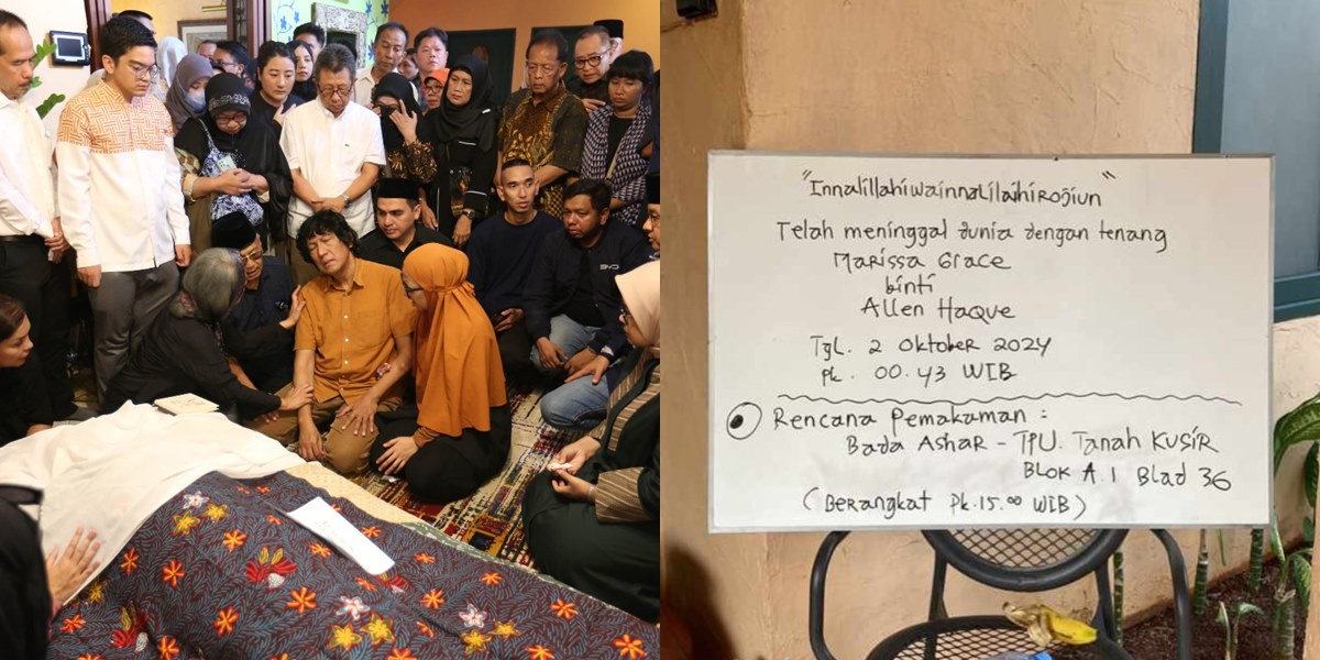 Marissa Haque Will Be Buried This Afternoon at TPU Tanah Kusir