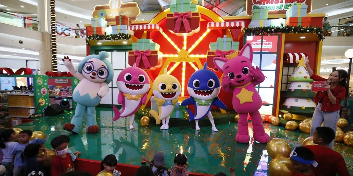 Meet and Greet Pinkfong Baby Shark Special Christmas & New Year Arrives in Kota Kasablanka, First in Indonesia
