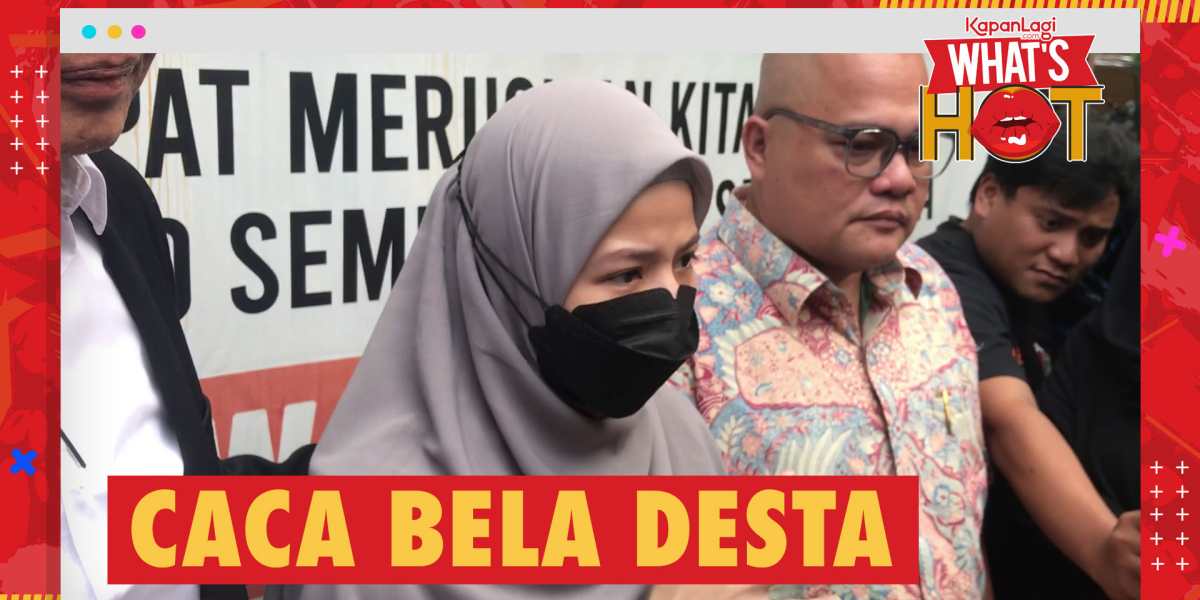 Crying, Natasha Rizky Asks for Slander Against Desta to Stop: He's Really Nice!